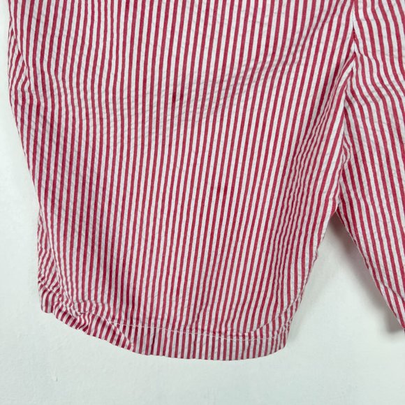 Vineyard Vines Striped Seersucker Breaker Shorts Size 30 EUC L1284 - Picture 12 of 13